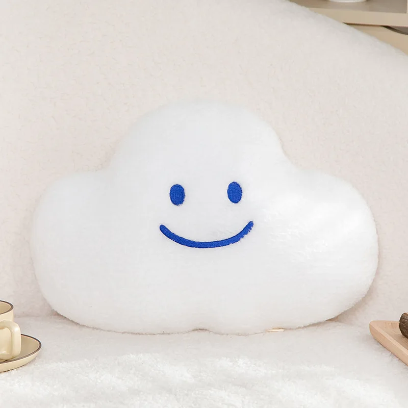 1PCS Lovely Soft Cloud Plush Stuffed Toy Creative Sofa Bedroom Pillow Home Decoration Baby Room Toy Christmas Gift