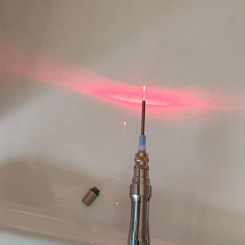 Newest Endolaser 1470nm 980nm Diode Laser Fiber for Face Lifting Liposuction Ring Direct Tapered  Fiber view 2