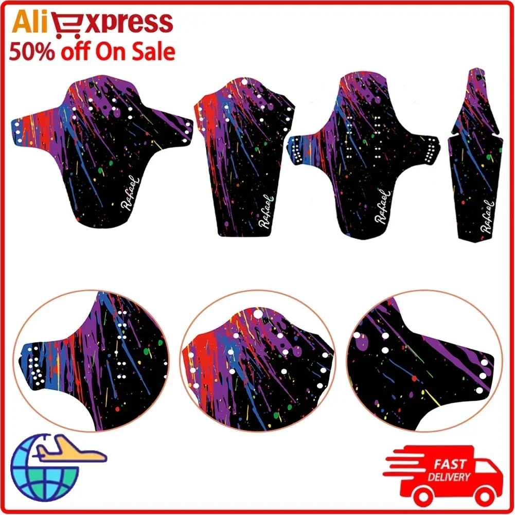 

Universal Raod Bike Bicycle Fenders Bike Mudguard PP-Material Front Rear MTB Mountain Bike Wings Mud Guard Cycling Accessories