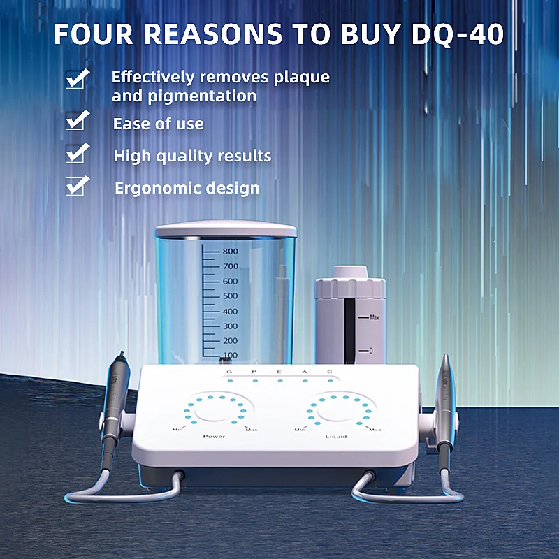 Ultrasonic Dental Scaler Multi-Function LED Veterinary Human Tooth Cleaner
