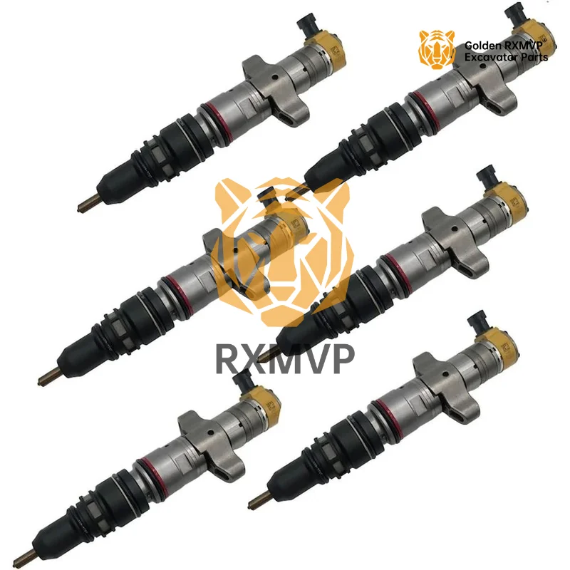 387-9433 10r-7222 293-4072 Common Rail Injector 6-pack For Caterpillar C9 Engine 330d 336d 336d2 Excavator