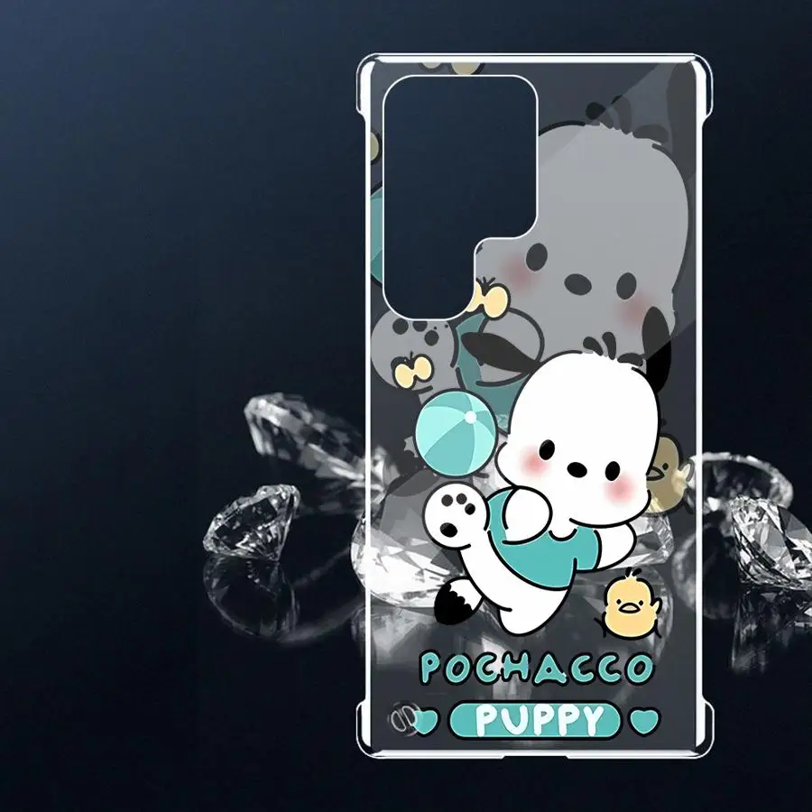 Sanrio Kuromi Cute Phone Case for Galaxy S20 S21 S23 S24 FE S22 S23 S24 Plus S22 S23 S24 Ultra