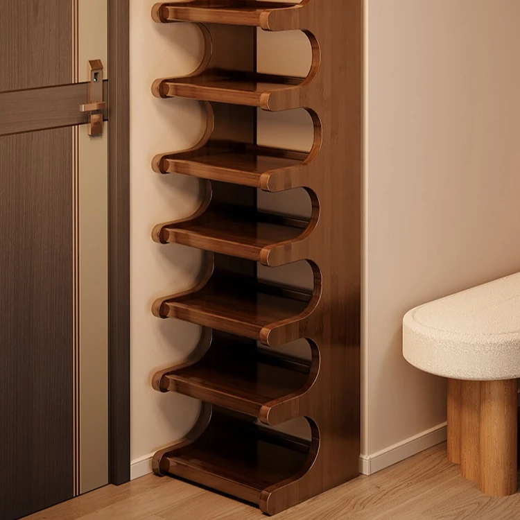 Narrow Multi-tier Household Entryway Shoe Rack Simple Indoor Space Saving Shoe Storage Cabinet Hot Sale Shoe Organizer