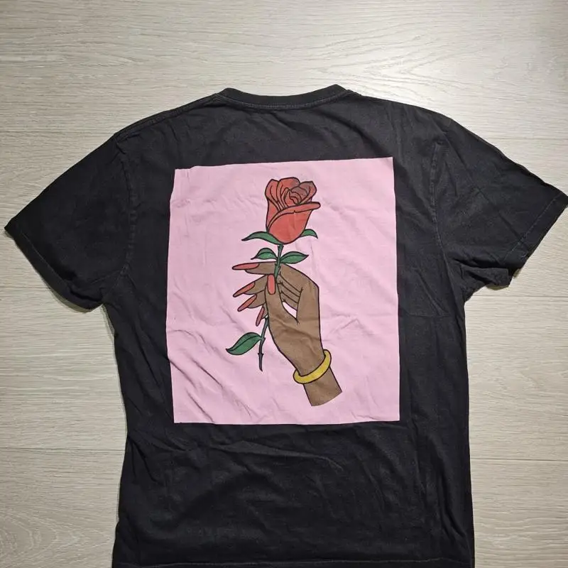 

Paradise Lost 2017 T Shirt Hand Holding Rose Black Size M