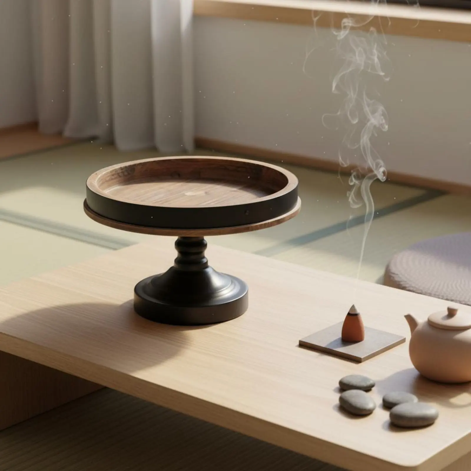 plateau-a-fruits-en-bois-aspect-artisanal-plateau-a-bougies-en-bois-decoration-d'interieur-decoration-robuste-pour-la-maison-facile-a-nettoyer-pour-seance-photo-de-mariage