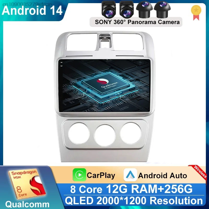 

Android 14 Carplay Auto Car Radio for Changan CX30 2010-2012 Autoradio GPS Navigation Multimedia Video Player Head Unit 2 DIN BT