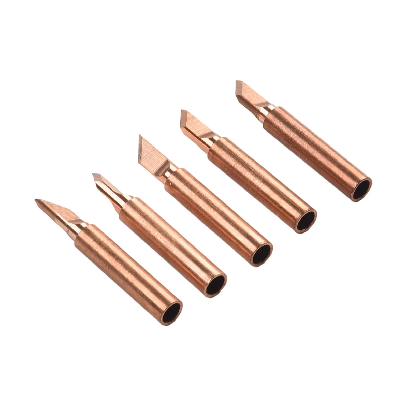 5 Pcs Soldering Iron Tips 900M-T Copper Lead-Welding Solder Tip 933.907.951For Welding Equipment Supplies