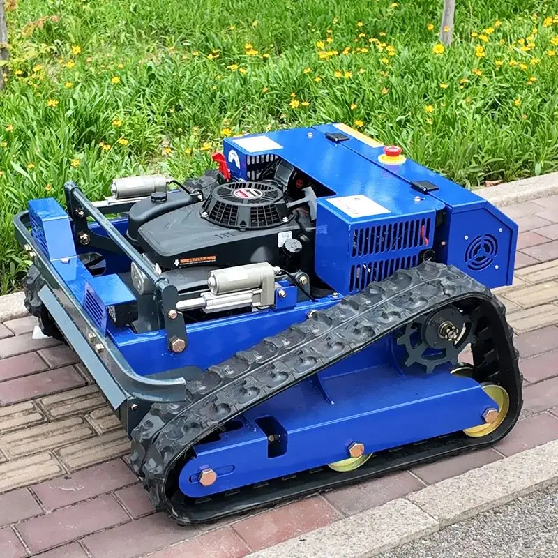 

Customized High quality all terrain lawn mower capable of cutting small shrubs in forests, remote-controlled flail lawn mower