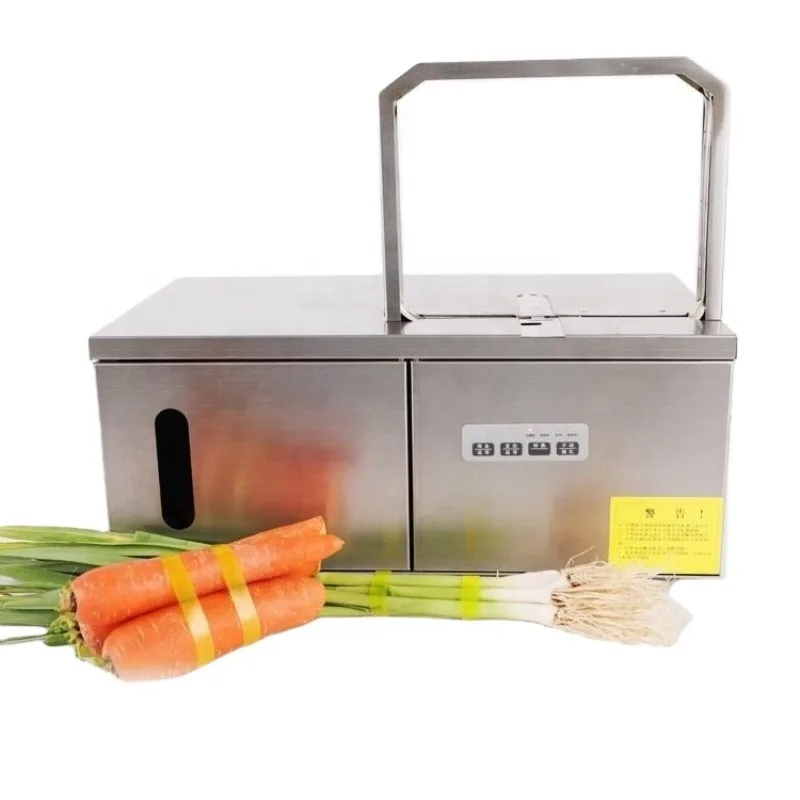 

Automatic Vegetable Strapping Machine Desktop Packaging Machine Strapping Machine