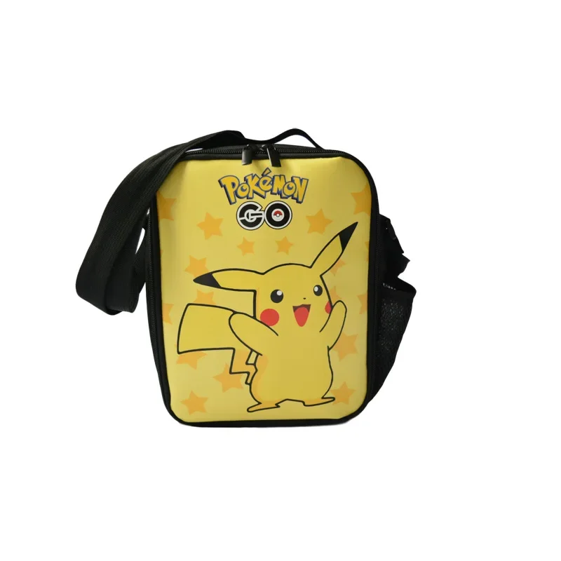 Anime Pokemon Pikachu Cooler Bag Lunch Bag Thermal Insulated Lunch Box Work Waterproof Portable Lunch Bag Woman Kids Food Packag