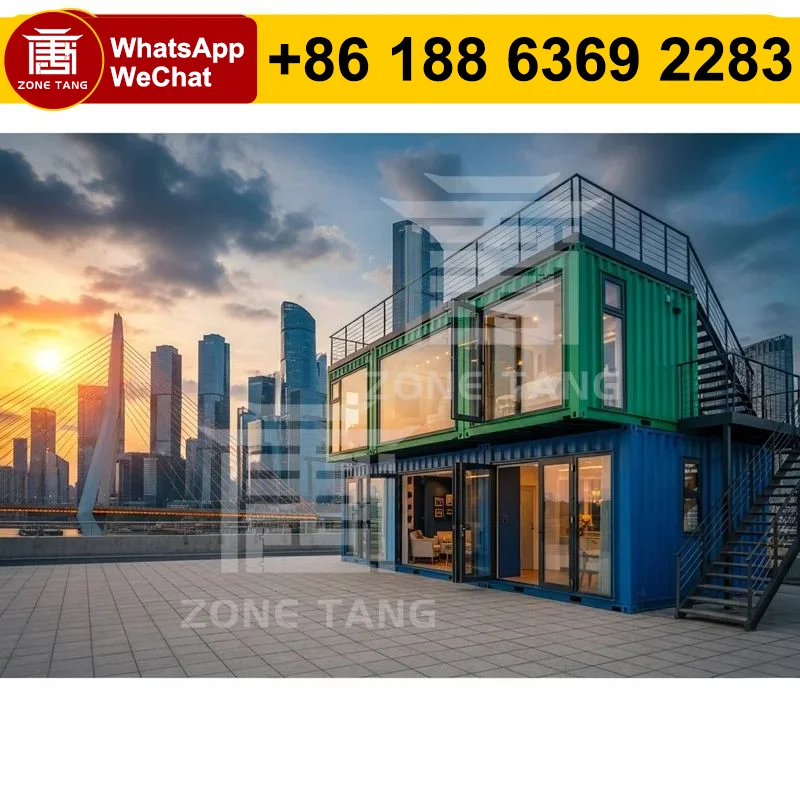 

Prefab Houses Tiny Homes Flat Pack House Detachable Prefab Shipping Container Homes Container Buildings Dormitory Customization