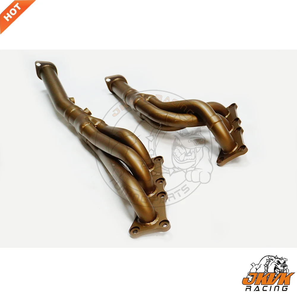 Picture 4: JKVK RACING SS304 Ceramic Coating Performance N52 Headers For N53 E81 E82 E87 E88 128i E90 E91 E92 E93 128I 325i/328i/330i Model