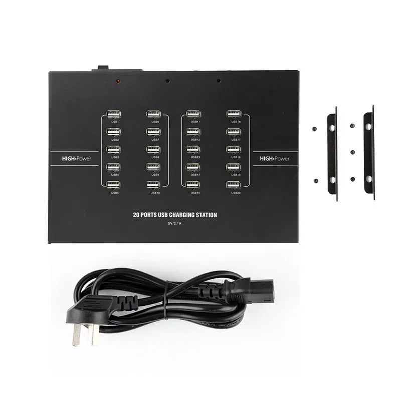 

USB charger 20 port power strip intelligent porous socket head mobile game studio mobile phone tablet universal