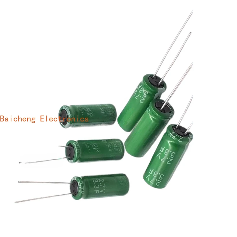 6 قطعة 2.7V3.3F مكثف فاراد 3.3f الزحف الكلب مسجل مكثف الذاكرة يحل محل