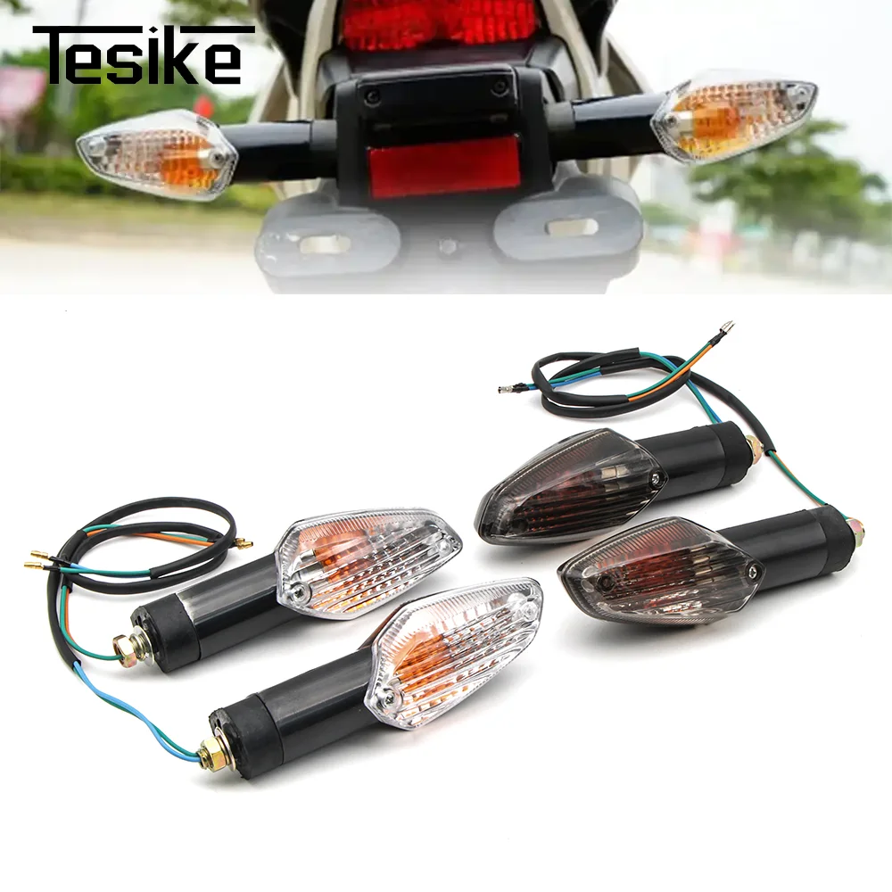 بدوره ضوء مؤشر الإشارة لهوندا CBR 250R 2011-2015 CBR300R CB300F 2014-2020 CBF 125/250 مذهل الوامض مصباح دراجة نارية