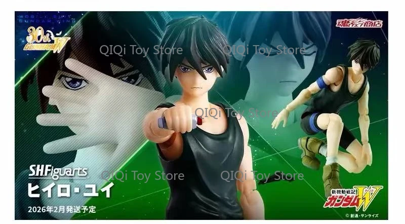 Spot PB Bandai SHF Nouveau Mobile War Gundam W Gilet de déstabilisation Shiro Yuer Produit fini Articulé