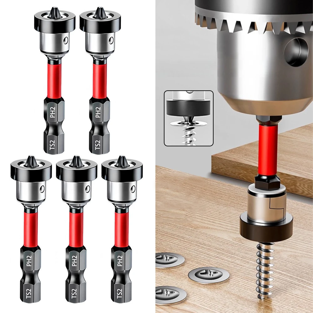 Magnetic Plasterboard Positioning Bits High-strength S2-steel For Installing Wall Panels Or Ceilings