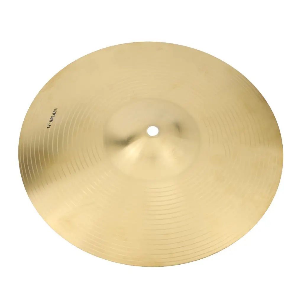 12-inch duurzame koperen bekken voor drumstel - Hoogwaardig muziekinstrumentaccessoire