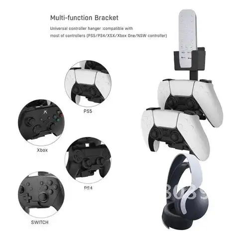 

Bracket Stand Holder Storage Wall Mount Hanger For PS5 For PS4 For Xbox One For Xbox Series X Console Game Accessories