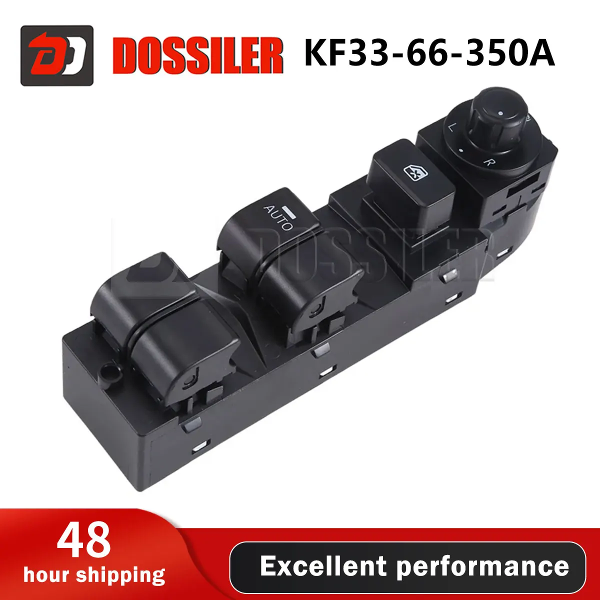 KF33-66-350A KF33-66-350 Dossiler Power Window Switches For Mazda 3 Active 2015 2016 Replacement Window Lifter Button Auto Part