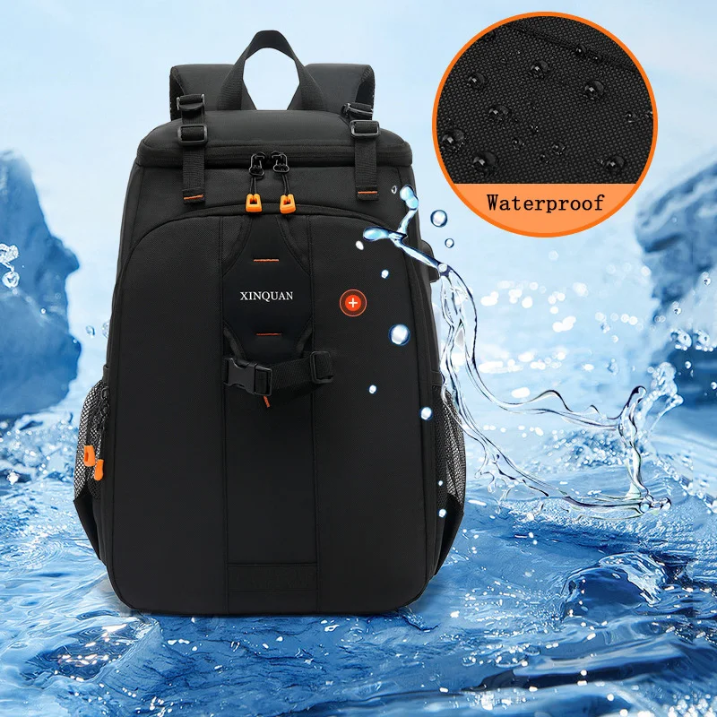 Waterproof Travel Backpack Large Capacity Photography Camera Shoulder Bag Video Tripod DSLR Bag for Canon Nikon Sony Pentax