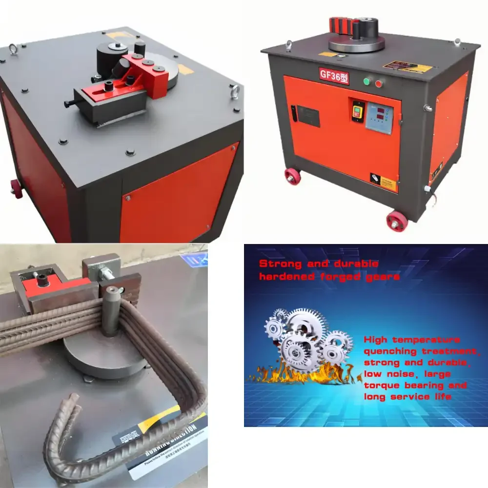 Model 4KW Copper Motor High Quality Semi-Automatic Wire Rebar Hoop Stirrup Bending Machine Customizable Voltage
