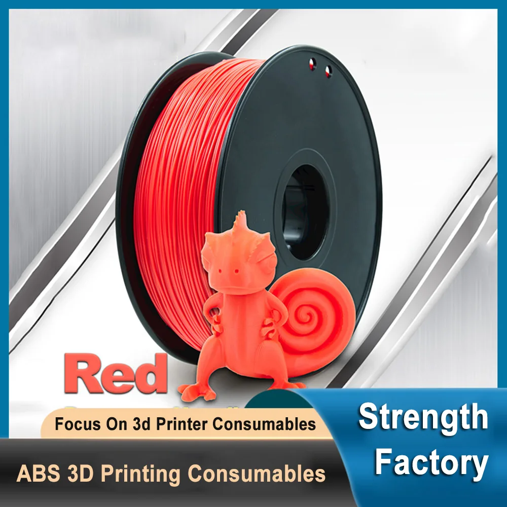 3d Printing Consumables ABS Material Heat-Resistant And Low-Temperature Resistant For 3d Printers Material 1.75mm Net Weight 1kg