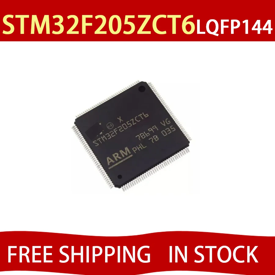 STM32F205ZCT6 LQFP144 Micro controller original chip FREE SHIPPING