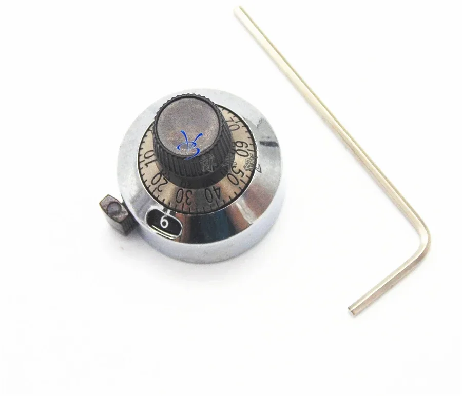 10Pcs 3590S matching precision scale knob (with switch lock) hat 6.35MM metal knob