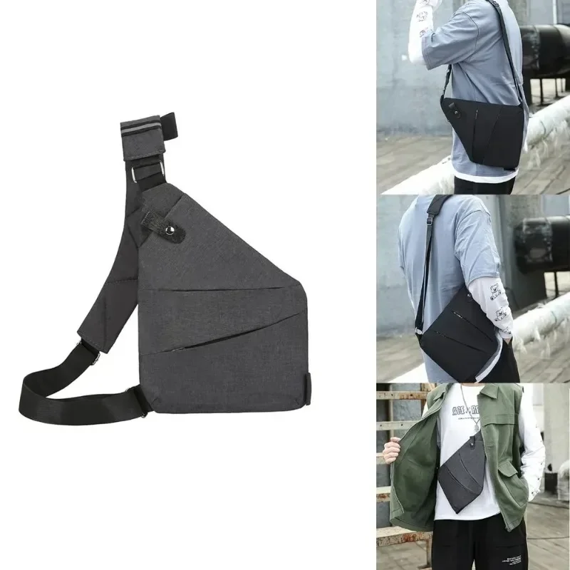 

Shoulder Bag Chest Bag for Men / Women Lightweight Multi-functional Travel Sling Bag Scientific Storage for Outdoor/ Fashion Cas