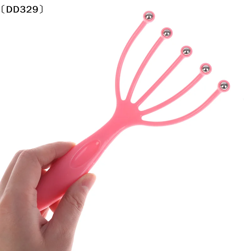Rake For Head Massage Seller Head Massage Relaxation Five Finger Massager 〔DD329〕