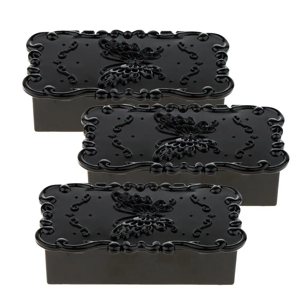 

3Pcs Empty Storage Container Holder for False Jewelry Craft