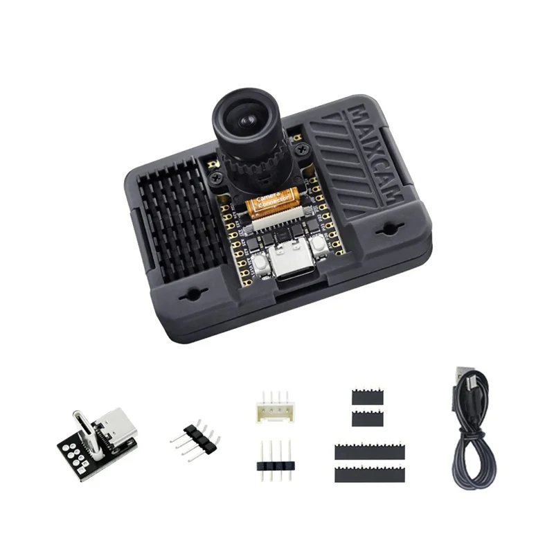 

Новый! ! Комплект массивной платы NPU RISCV AI Visual Audio, последовательный порт WIFI6 SG2002 с 4-мегапиксельной камерой, поддержка Python/C++