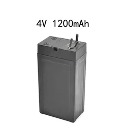 4V Lead-acid Battery Large Capacity 1200mAh Rechargeable Battery for Electric Mosquito Battery LED Lamp Headlamp Flashlight