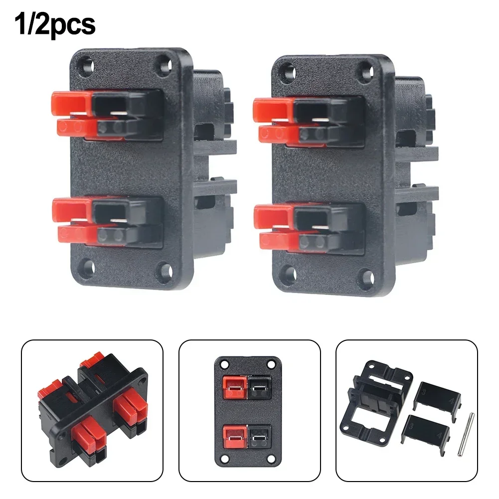 Power Plug For Anderson Single-pole Plug 30/45A 600V Fixed Mounting Bracket Panel Outdoor Power Plug Cable Connectors Tools