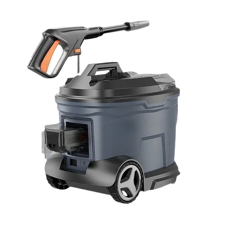 For Wireless Car Washing Machine Portable Rechargeable Lithium Battery Water Gun Brush Car Artifact Household