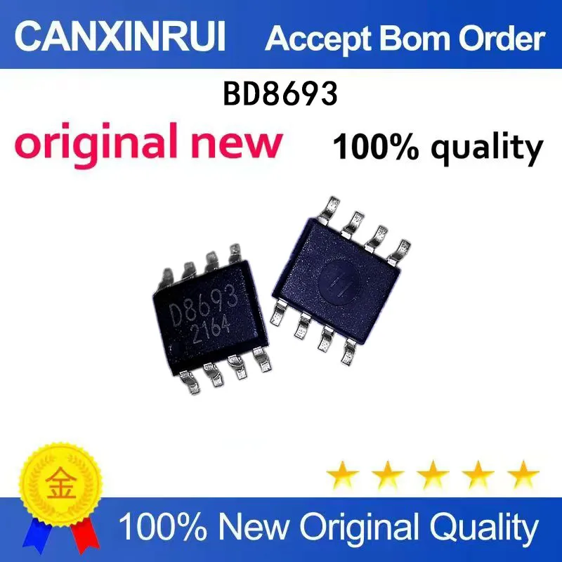 

(5-100 Pieces) BD8693 SMT SOP8 LCD power chip BD8693FJ-E2 brand new original D8693