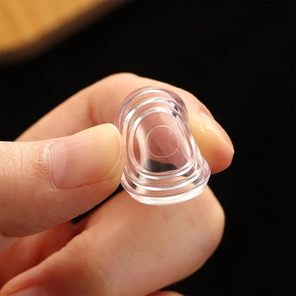 Glass Floor Protector Chair Protective Case Non-slip Soft Grip Pads Glass Table Pads Chair Leg Caps Furniture Feet Covers