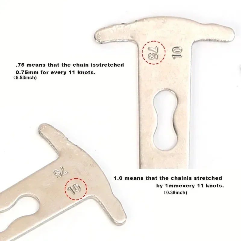 Инструмент для ремонта велосипеда, индикатор износа цепи для обслуживания мотоцикла, велосипеда, скутера, портативный измерительный прибор, аксессуар для проверки