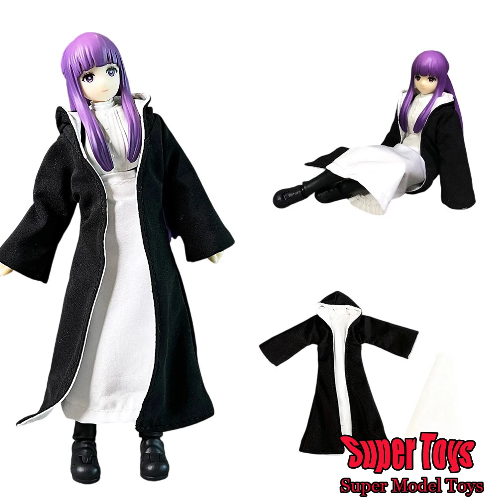 

В наличии масштаб 1/12, женская одежда солдата, аксессуар, длинный стиль, повседневная модная ветровка для 6-дюймовой экшн-фигурки, модель