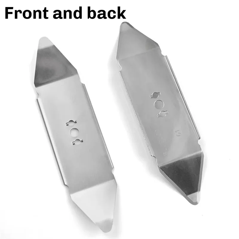 HRBAJ-Edelstahl Garten Rasenmäher Zubehör mit Inbusschlüssel Rasenmäher Messer für Robomow RX Professional