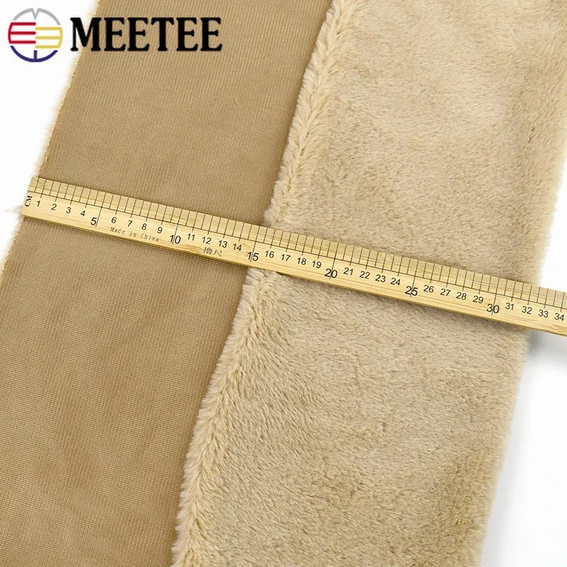 50cm Faux Fur Fabric 8mm Pile Soft Plush Fabrics for Toys Sofa Home Decoration Cotton Dolls DIY Clothes Sewing Handmade