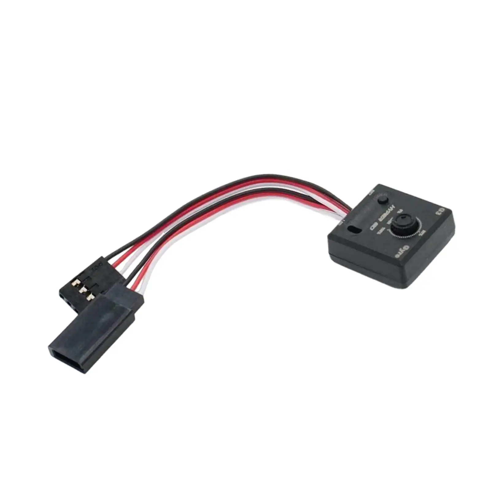RC Gyro Low Power Consumption Easy Installation DIY Modified Lightweight Premium Compact Gyroscope Mini Gyro RC Car Part