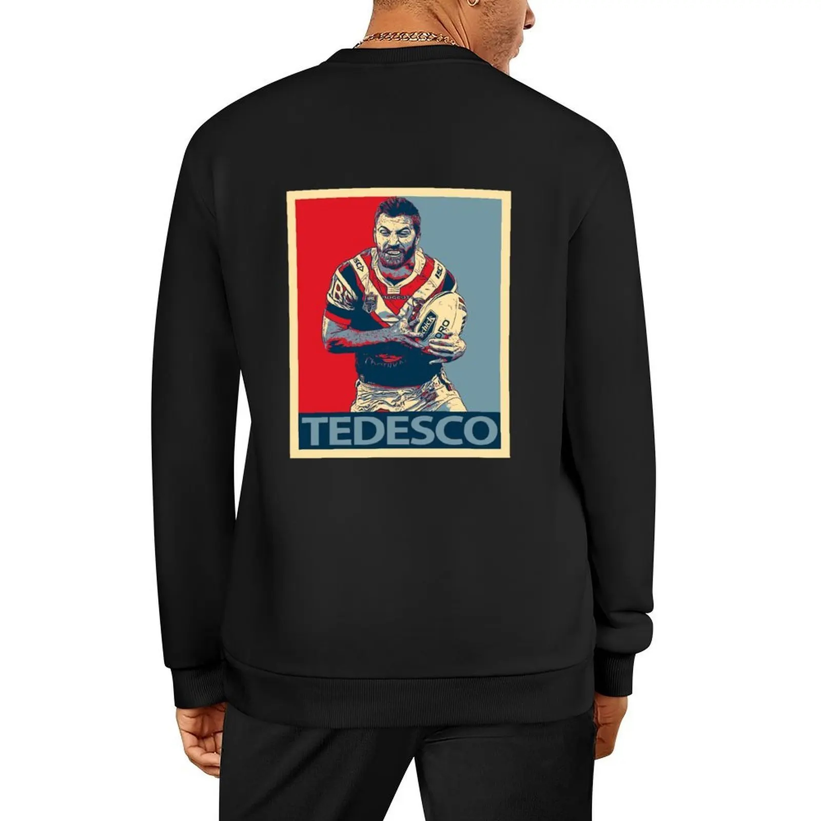 

James Tedesco Pullover men clothing mens designer clothes clothes for men graphic t shirts men sweatshirt male