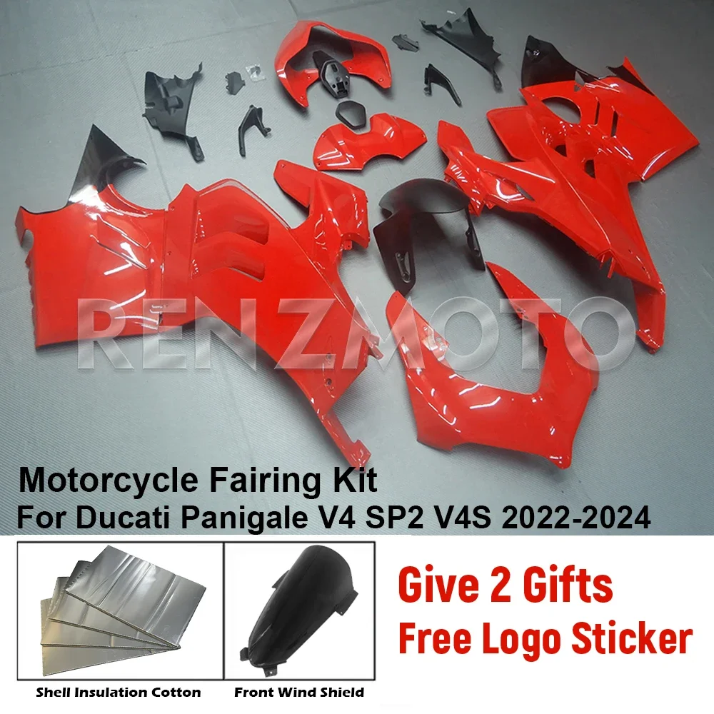 New ABS For Ducati Panigale V4 V4s S 2022 2023 2024 22-24 Motorcycle Bike Fairings Set Body Kit Bodywork Set Shell Injection 101