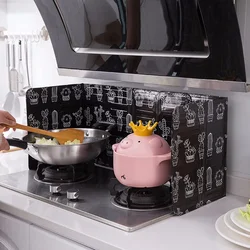 Protector de pantalla antisalpicaduras de aceite para cocina, lámina de aluminio, placa de protección a prueba de quemaduras, 1 unidad