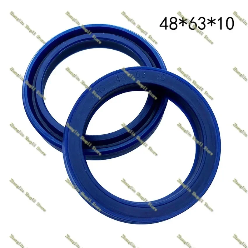 

2pcs Lift Oil Cylinder Oil Seal Accessories Lift Repair Double Column Gantry Sealing Ring 53*63*6