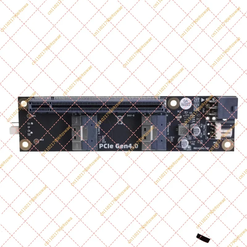 PCIe 4.0 x16 to SFF-8654 (SlimSAS 8i) Adapter Card Conversion Board