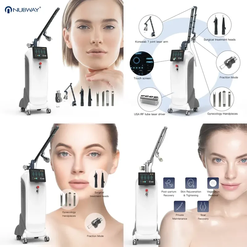 for NUBWAY Medical Surgical Laser Equipment Vaginal Regeneration 10600 nm Fractional Co2 Laser System Machine