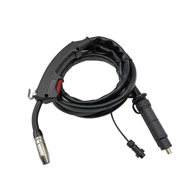 3m Split Quick Connect 14AK Flux Core Self-Shielded Welding Torch, Integrated Wiring Gasless MIG Welding Gun